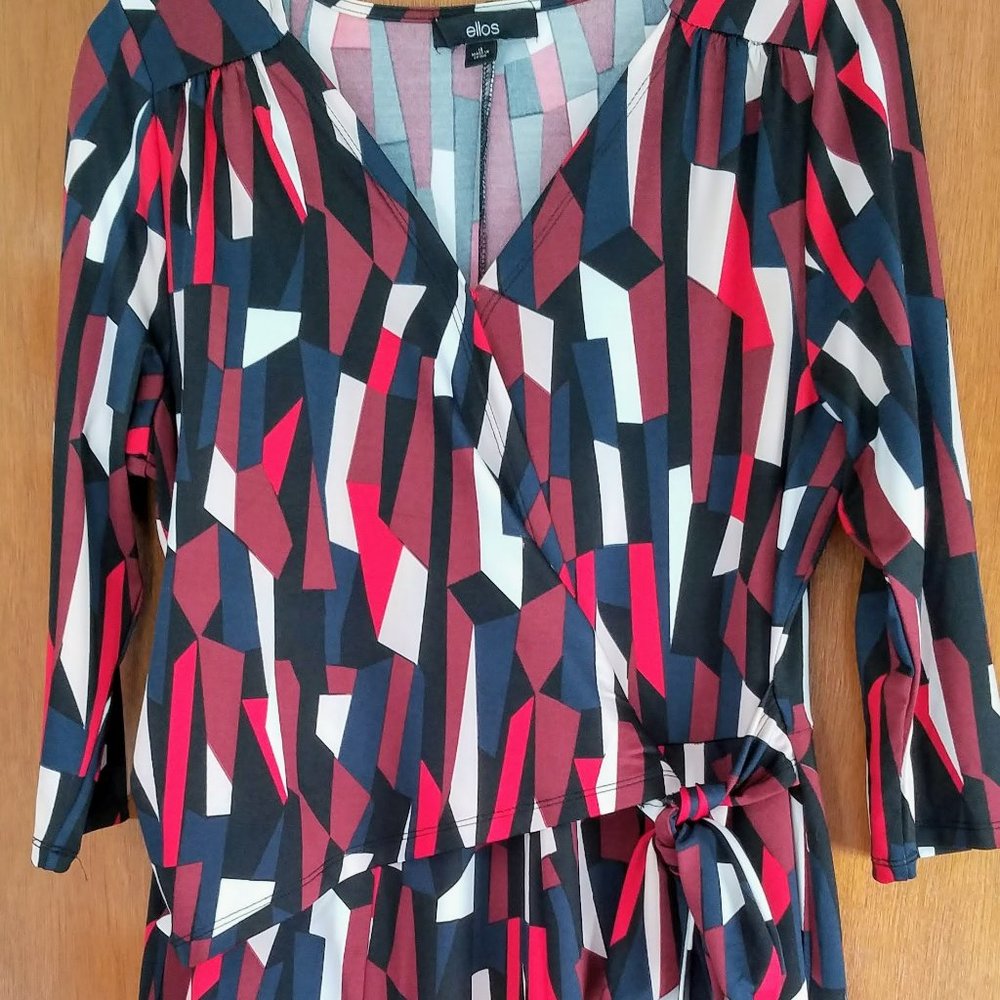 Fun wrap dress!
